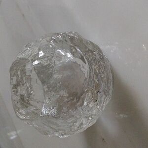 Kosta Boda Snowball tea light candle